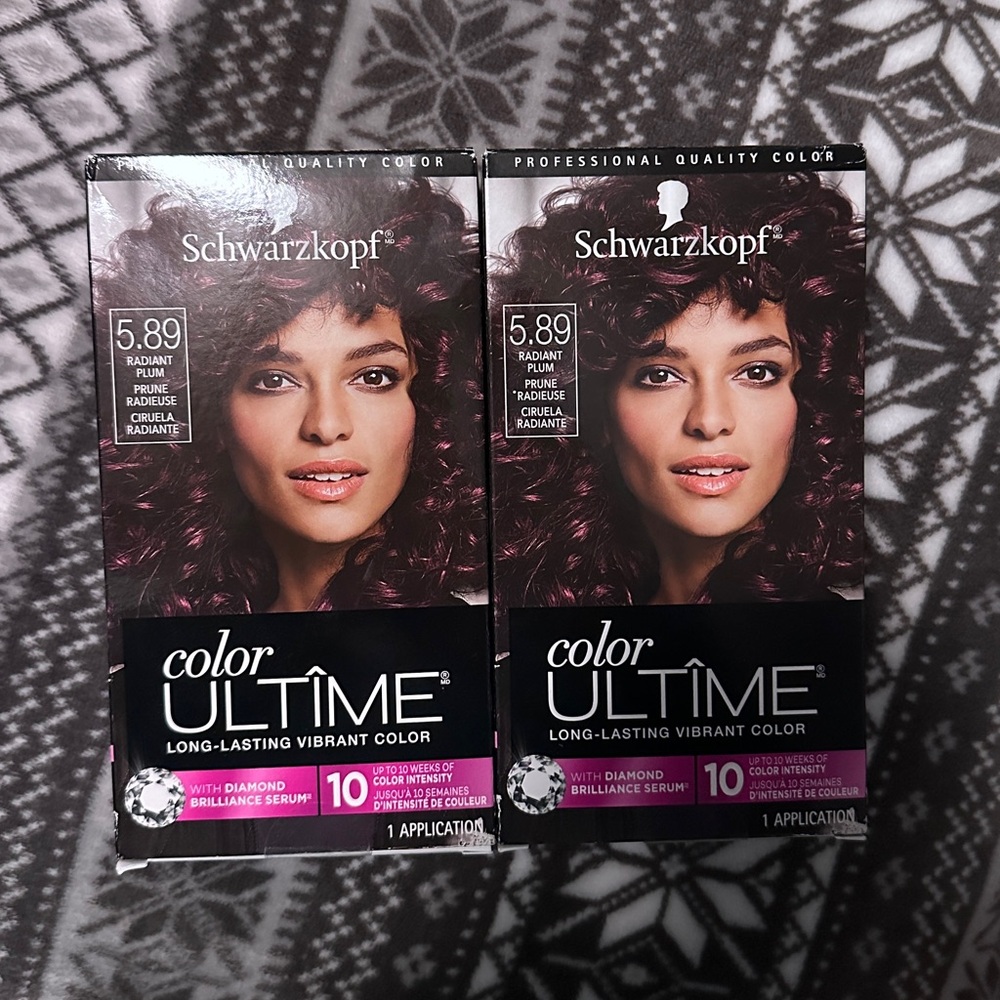 Unopened Boxes of Hair Dye